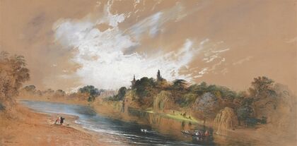 The Banks of the Thames, Opposite Pope’s Villa