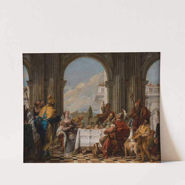 The Banquet of Cleopatra (1742-1743) by Giovanni Battista Tiepolo