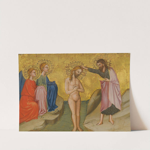 The Baptism Of Christ by Cecco di Pietro