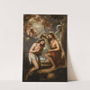 The Baptism Of Christ by José Antolinez