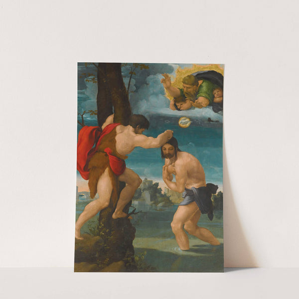 The Baptism Of Christ by Pedro Machuca