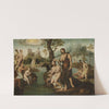 The baptism of Christ by Circle of Maarten van Heemskerck