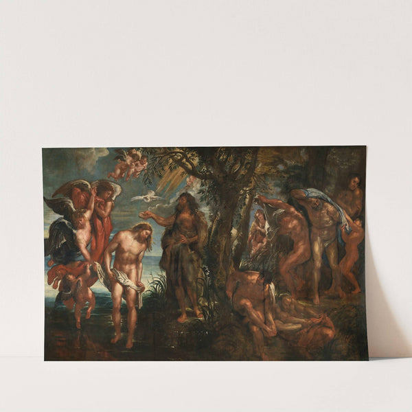 The Baptism of Christ by Peter Paul Rubens