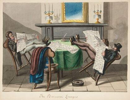 The Bar-Room Loungers