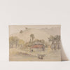 The Barns by Samuel Palmer