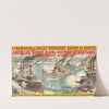 The Barnum and Bailey’s greatest show on earth. America’s great naval victory at Santiago. The destruction of the Spanish fleet … (1898) by Strobridge & Co. Lith.