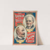 The Barnum & Bailey Greatest Show on Earth. [Portraits of P.T. Barnum [and] J.A. Bailey (1897) by Strobridge & Co. Lith.