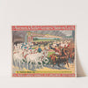 The Barnum & Bailey greatest show on earth. The enormous horse fair (1897) by Strobridge & Co. Lith.