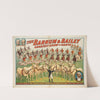 The Barnum &amp; Bailey greatest show on earth: The latest novelty. Mr. John Ducander&#039;s 10 beautiful cream stallion&#039;s first time in America. by Strobridge &amp; Co. Lith.
