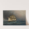 The Barque Vigilant by Antonio Jacobsen