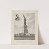 The Bartholdi Statue&#8211;Bedloe&#8217;s Island, New York Harbor&#8211;Presented to the United States by citizens of France (1886) by John H. Bufford'''s &amp; Sons