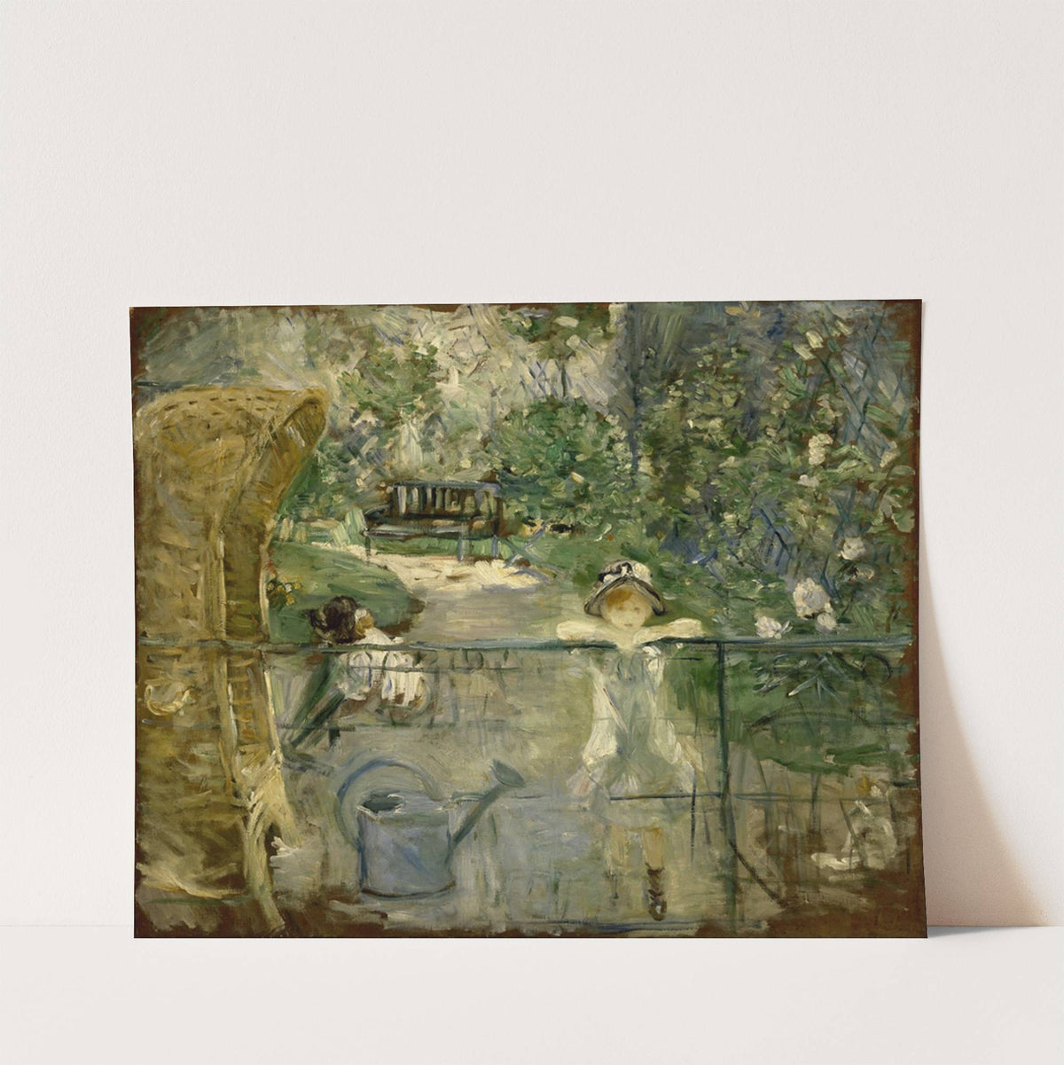 The Basket Chair (1882) by Berthe Morisot