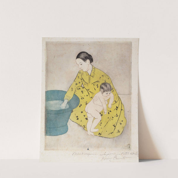 The Bath (1890-1891) by Mary Cassatt