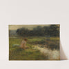 The Bather by Léon Augustin Lhermitte