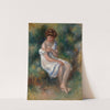 The Bather by Pierre-Auguste Renoir
