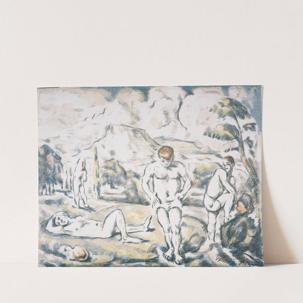 The Bathers (circa 1898) by Paul Cézanne