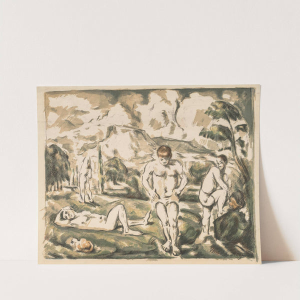 The Bathers (1896–97) by Paul Cézanne