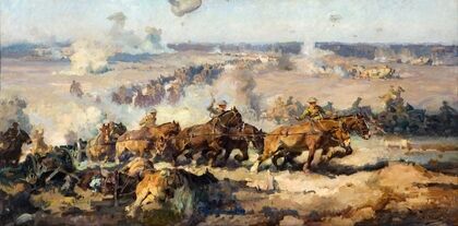 The Battle Before Villers-Bretonneux, August 8th, 1918 (1920)