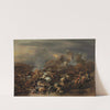 The Battle between Alexander and Porus by Nicolaes Pietersz. Berchem