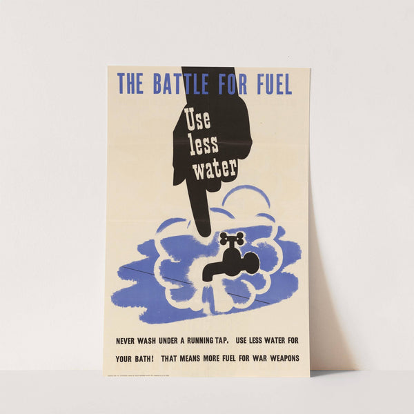 The Battle for Fuel - Use Less Water by Anonymous