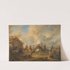 The Battle of Bautersem during the Ten Days’ Campaign by Nicolaas Pieneman
