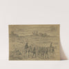 The battle of Gettysburg-Prisoners belonging to Gen. Longstreet's Corps captured by Union troops, marching to the rear under guard by Edwin Forbes