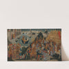 The Battle of Pharsalus and the Death of Pompey (1455) by Workshop of Apollonio di Giovanni