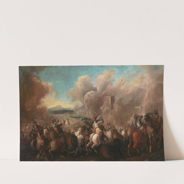 The Battle Of Podhajce by Jacques Courtois