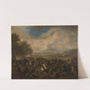 The Battle of Ramillies between the French and the Allied Powers, 23 May 1706 by Jan van Huchtenburg