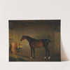 The Bay Easton In His Stable by John Ferneley