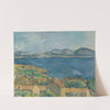 The Bay of Marseilles, Seen from L’Estaque by Paul Cézanne