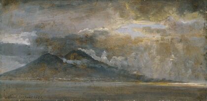 The Bay of Naples with Vesuvius (1821)