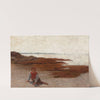 The Beach at Concarneau by Arthur Hoeber