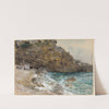 The Beach at Marina Piccola,Capri (1883) by Franz Skarbina