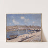 The Beach at Saint-Mammès (1884) by Alfred Sisley