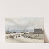 The Beach at Scheveningen by Johannes Bosboom