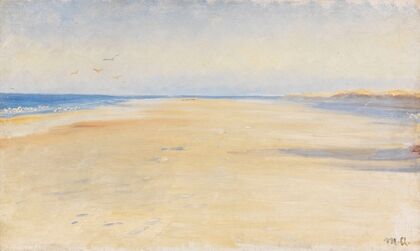 The beach at Skagen (1900-1927)