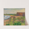The Beach at Terracina by Thorvald Erichsen
