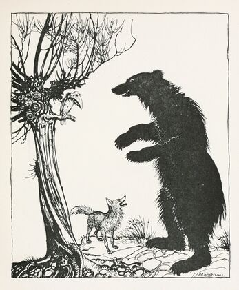 The Bear and the Fox — size preview