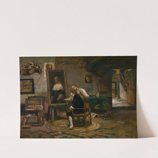 The Beautiful Portrait by Willem Linnig