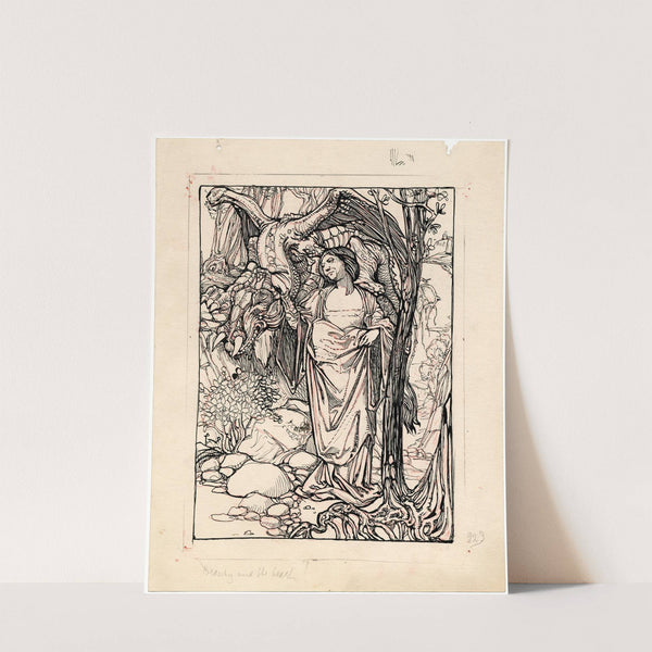 The Beauty and the Beast by Johannes Josephus Aarts