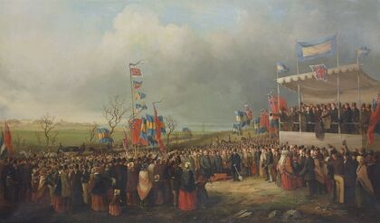 The beginning of the Londonderry Seaham and Sunderland Railway
