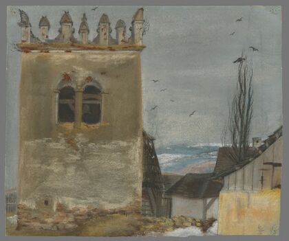 The Belfry in Strážky (1893)