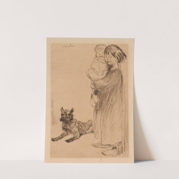 The Big Sister (La Grande Soeur) (1913) by Théophile Alexandre Steinlen