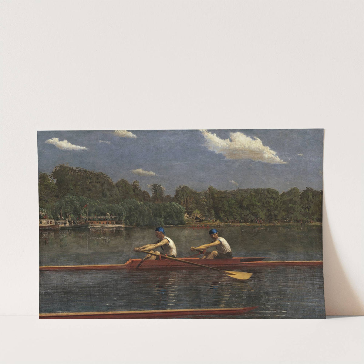 The Biglin Brothers Racing by Thomas Eakins