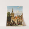 The Binnenpoort, Culemborg (1865) by Cornelis Springer