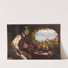 The bird catcher by Italico Brass