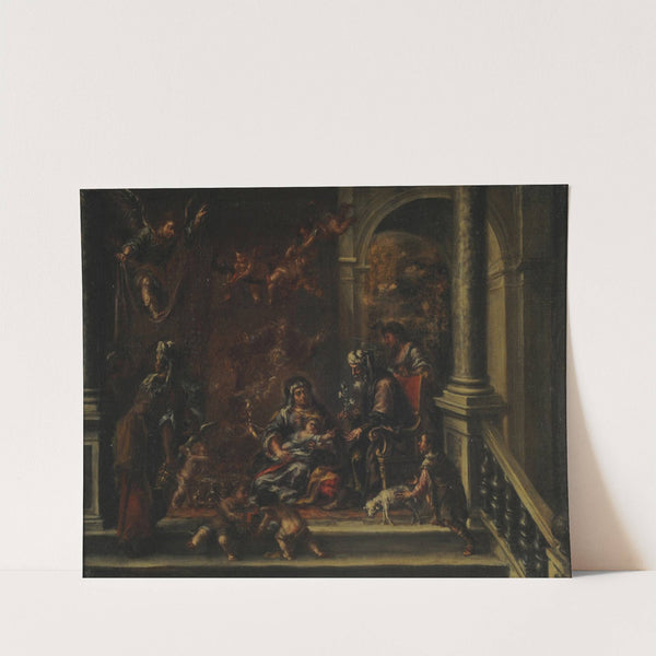 The birth of the Virgin by Juan de Valdés Leal