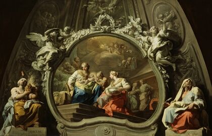 The Birth of the Virgin (between 1755 and 1757)