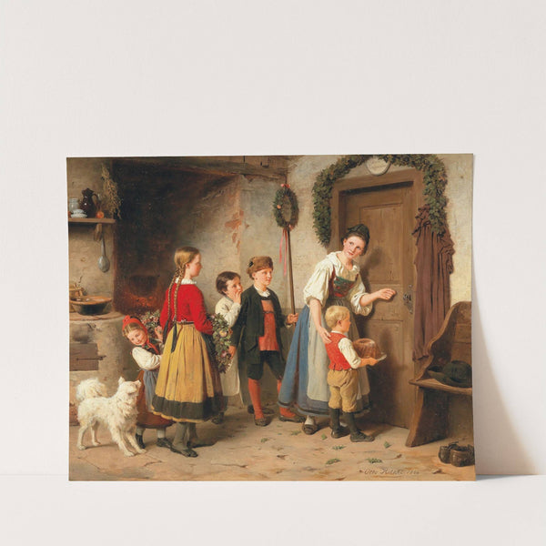 The Birthday Cake by Otto Rethel